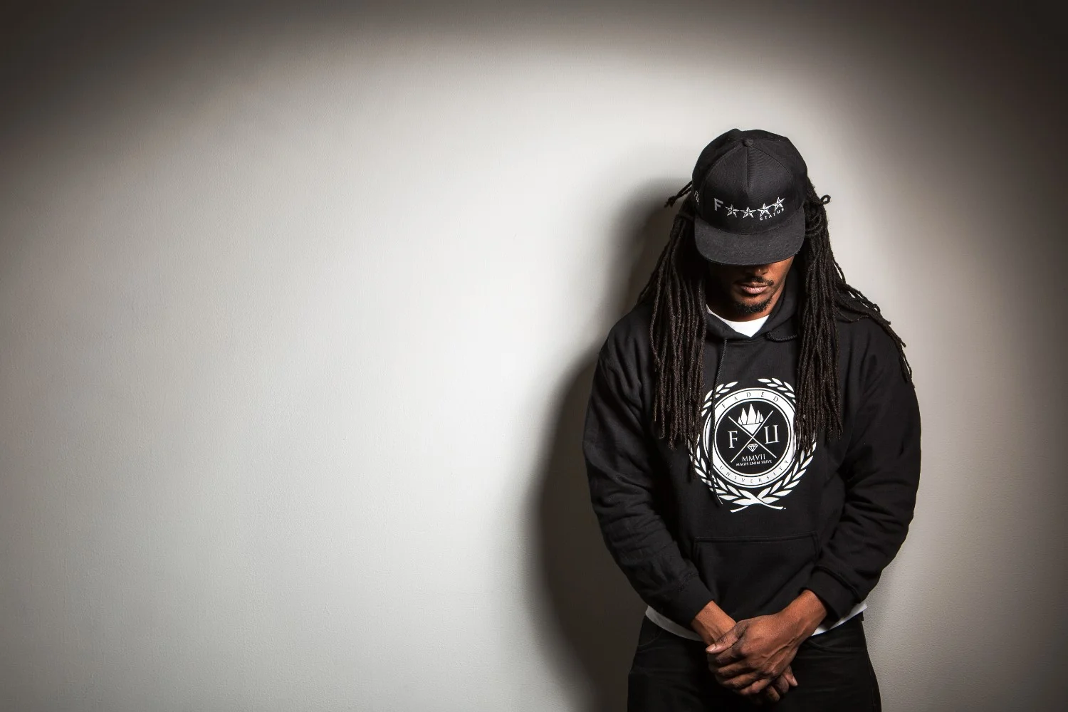 Faded University Unisex Pullover Hoodie