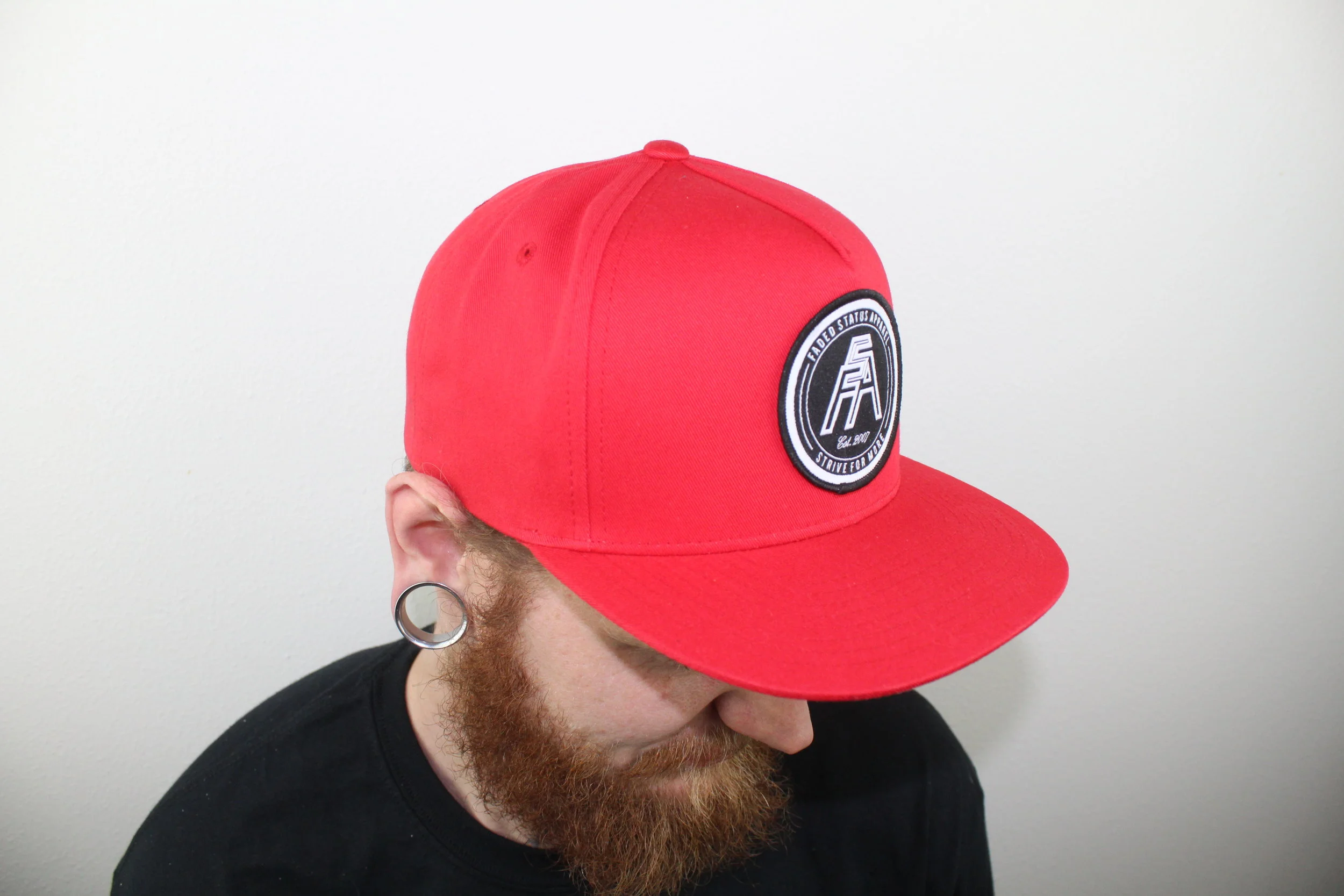 FSA red SnapBack Hat.JPG