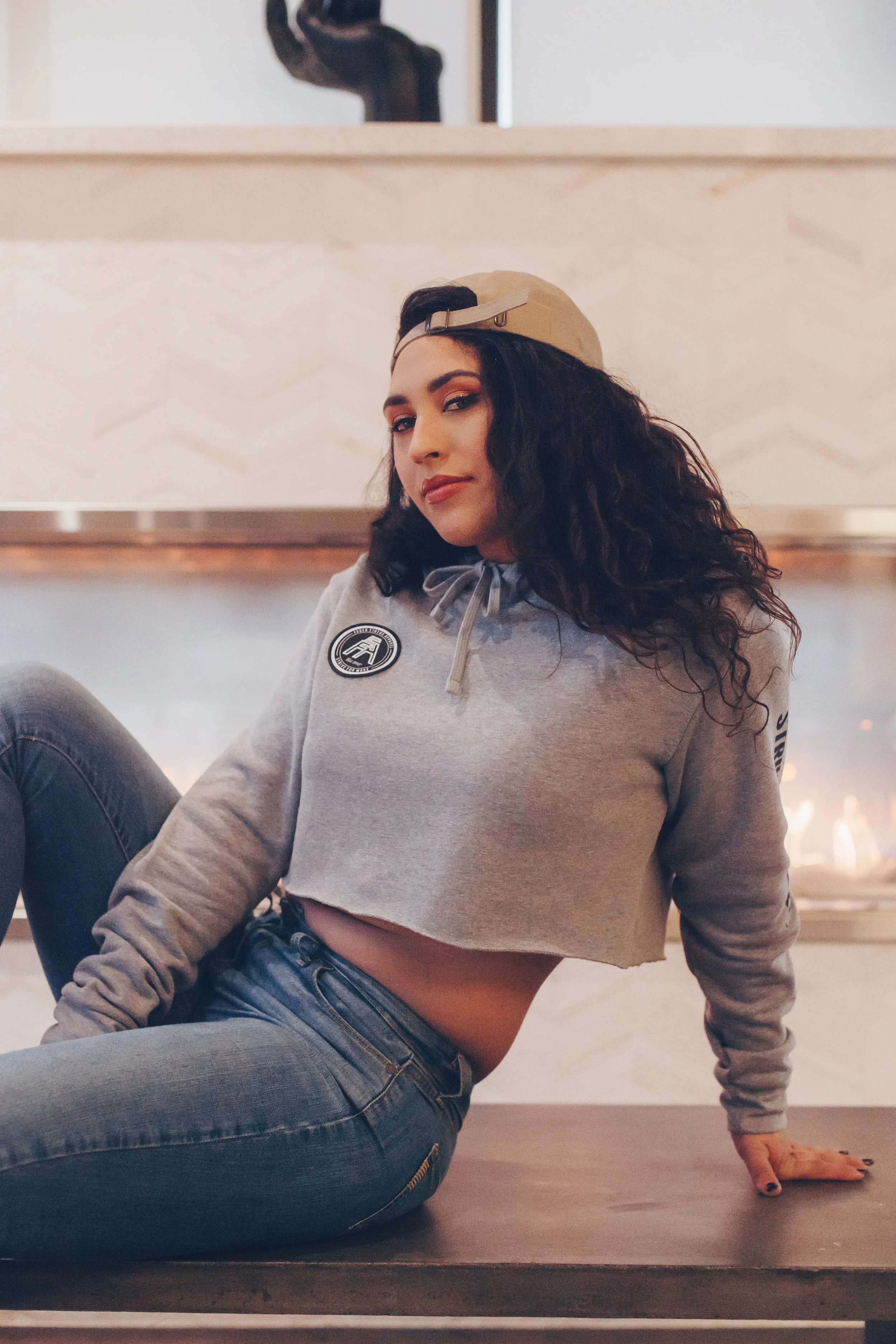 FSA Crop Top Hoodie
