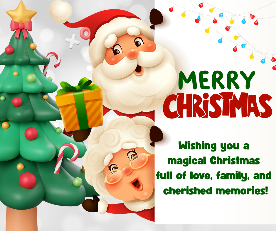 WISHING EVERYONE A VERY MERRY CHRISTMAS