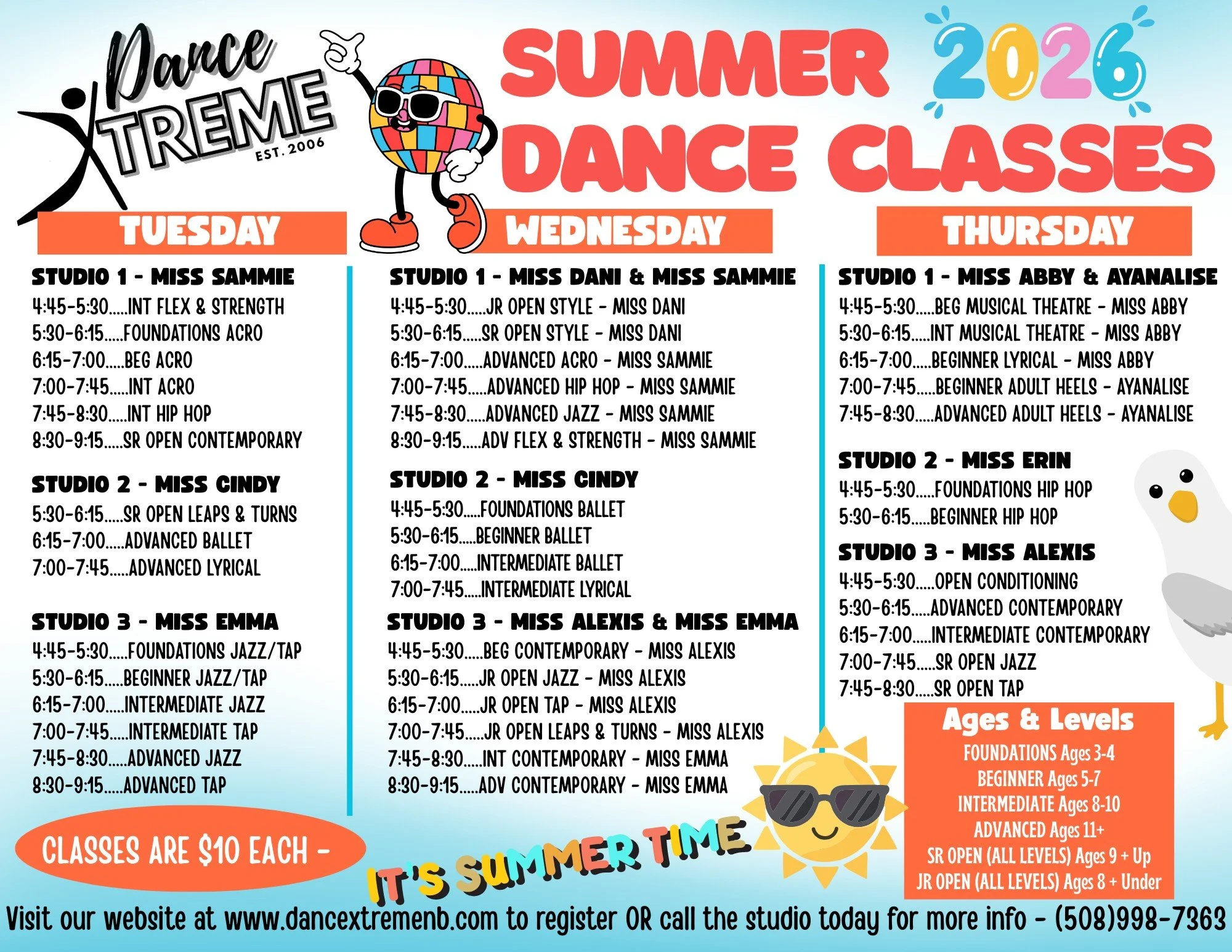DANCE XTREME SUMMER SESSION 2026