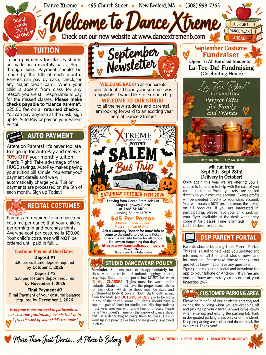 September Newsletter | Season 21
