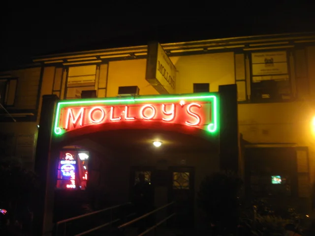 Alice at Molloy's (historic) Tavern, Daly City