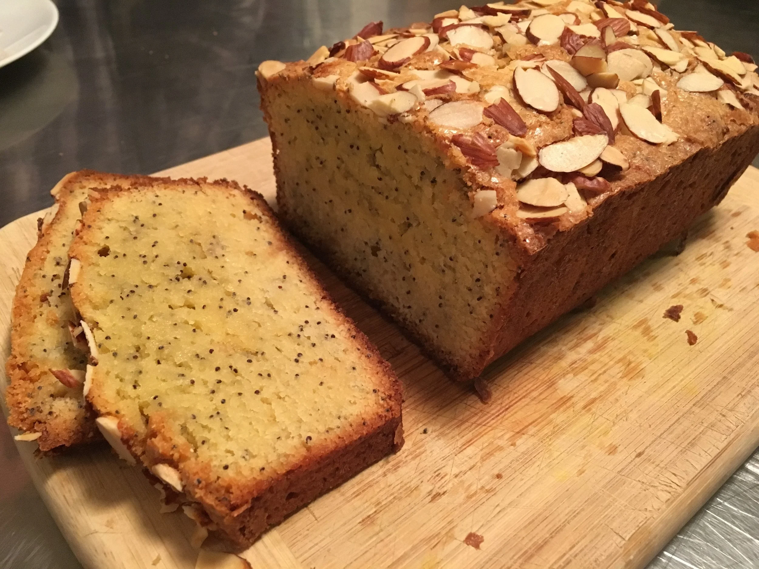 Almond Poppyseed Loaf