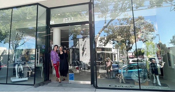 Outback has moved, and they are very much open. After fourteen years in their old spot, the shop is now on Fourth Street between Tesla and Sephora. Many longtime customers have walked by the former location and assumed they had closed, so help spread