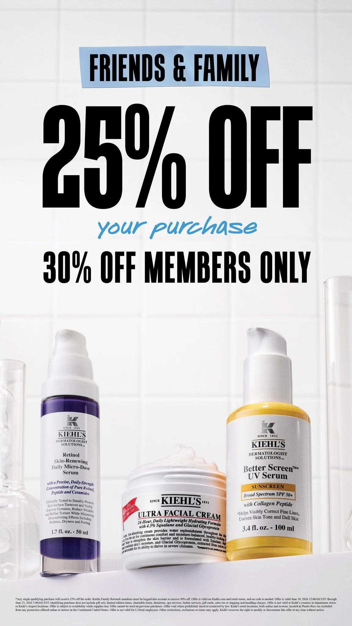Member Event at Kiehl's
Kiehl's Rewards Members receive 30% off from Wed, 6/10 through Mon, 6/22.
Now's the perfect time to stock up on skincare favorites.

#fourthstreetberkeley #kiehls @kiehls