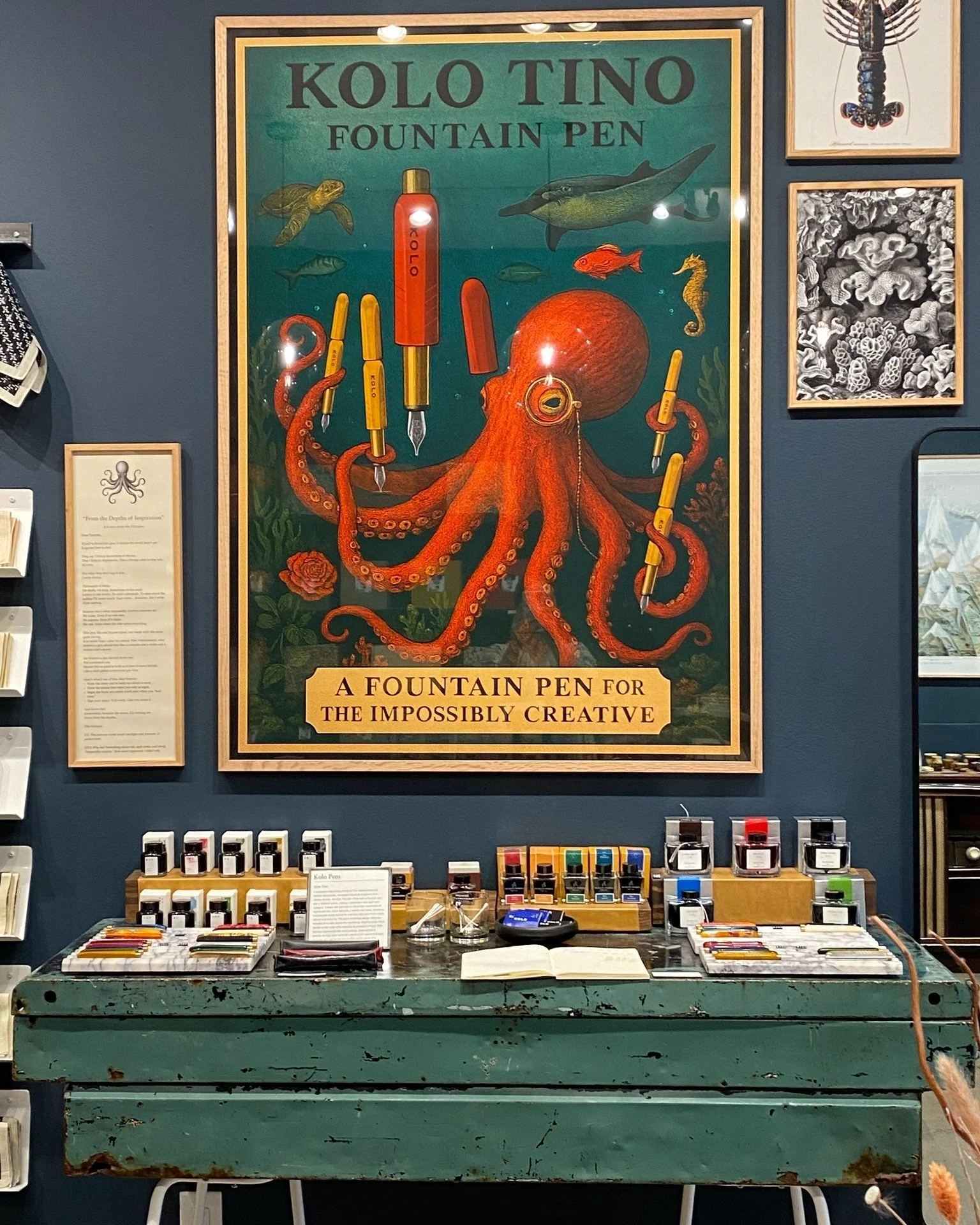 A fun moment on Fourth Street trying out fancy pens and paper at Topdrawer. A stationery lover's dream. @topdrawershop #stationeryaddict #disoveredinberkeley