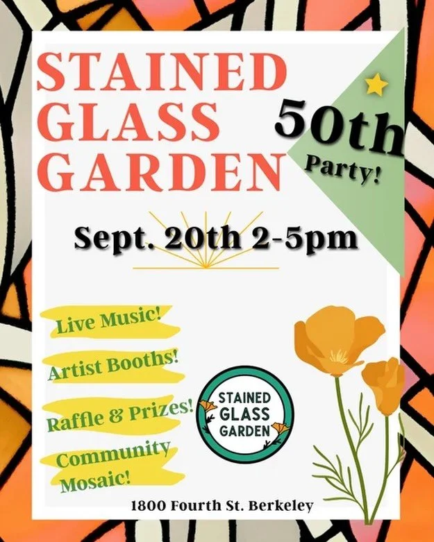 Celebrating 50 Years of Stained Glass, Creativity &amp; Community

Join us on September 20th from 2&ndash;5 PM as we celebrate 50 amazing years!

For half a century, we&rsquo;ve had the privilege of sharing the beauty, artistry, and tradition of stai