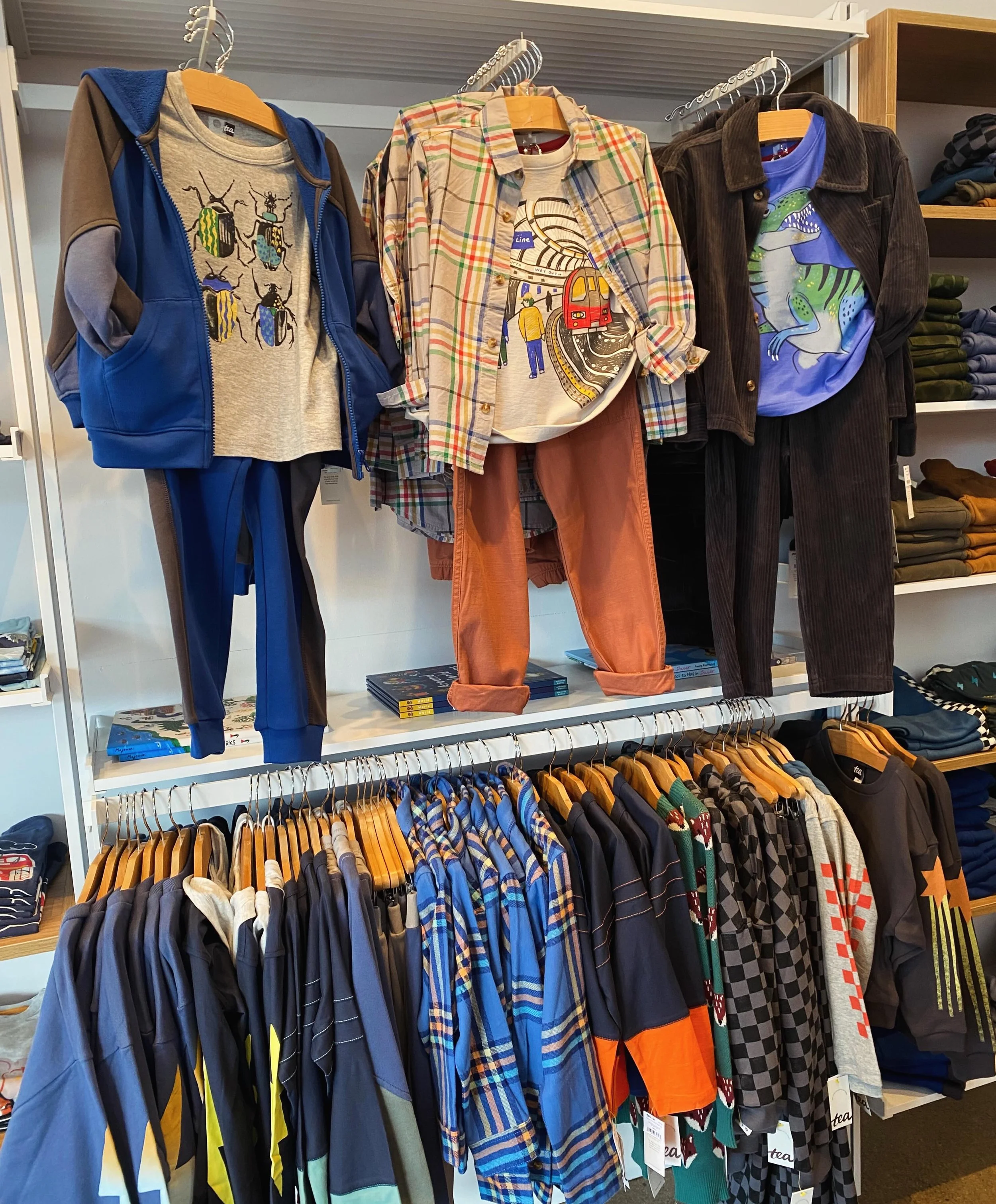 We love having Tea Collection on Fourth Street! Their colorful clothes capture the energy kids bring to the neighborhood. Add toys at Five Little Monkeys, ice cream at iScream, year-round family events, and Fourth Street is a magical place to be a ki