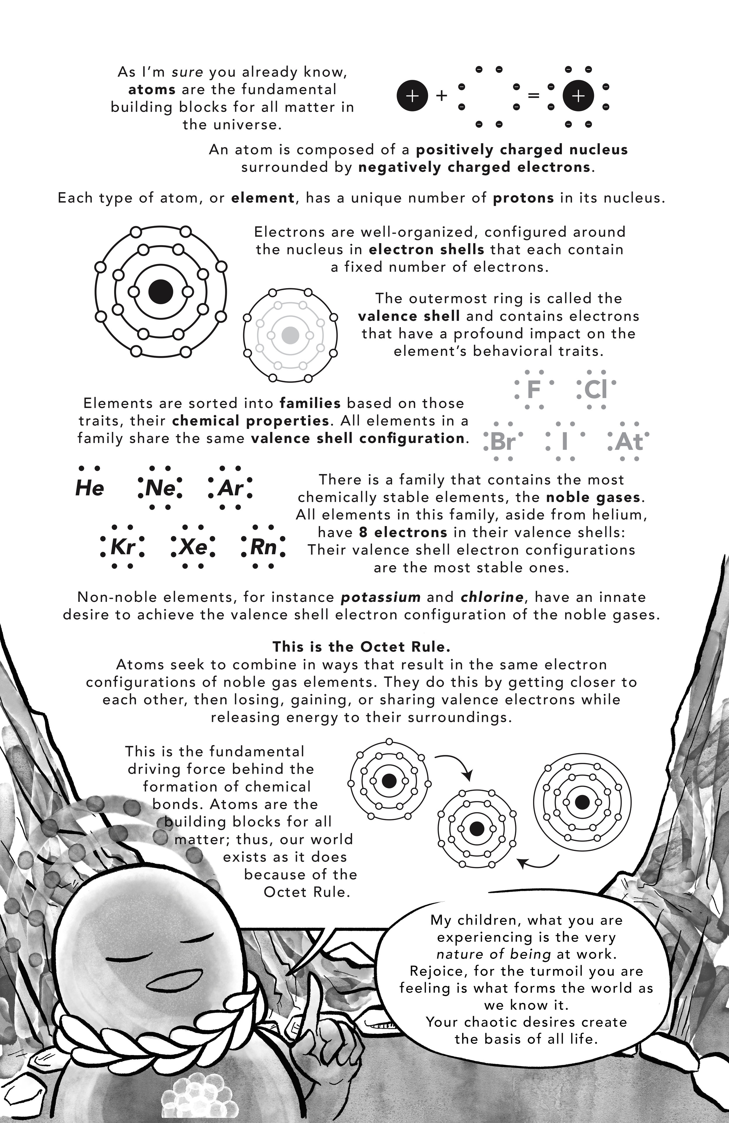Sample page from Octet , the story I co-wrote and illustrated for Boundless