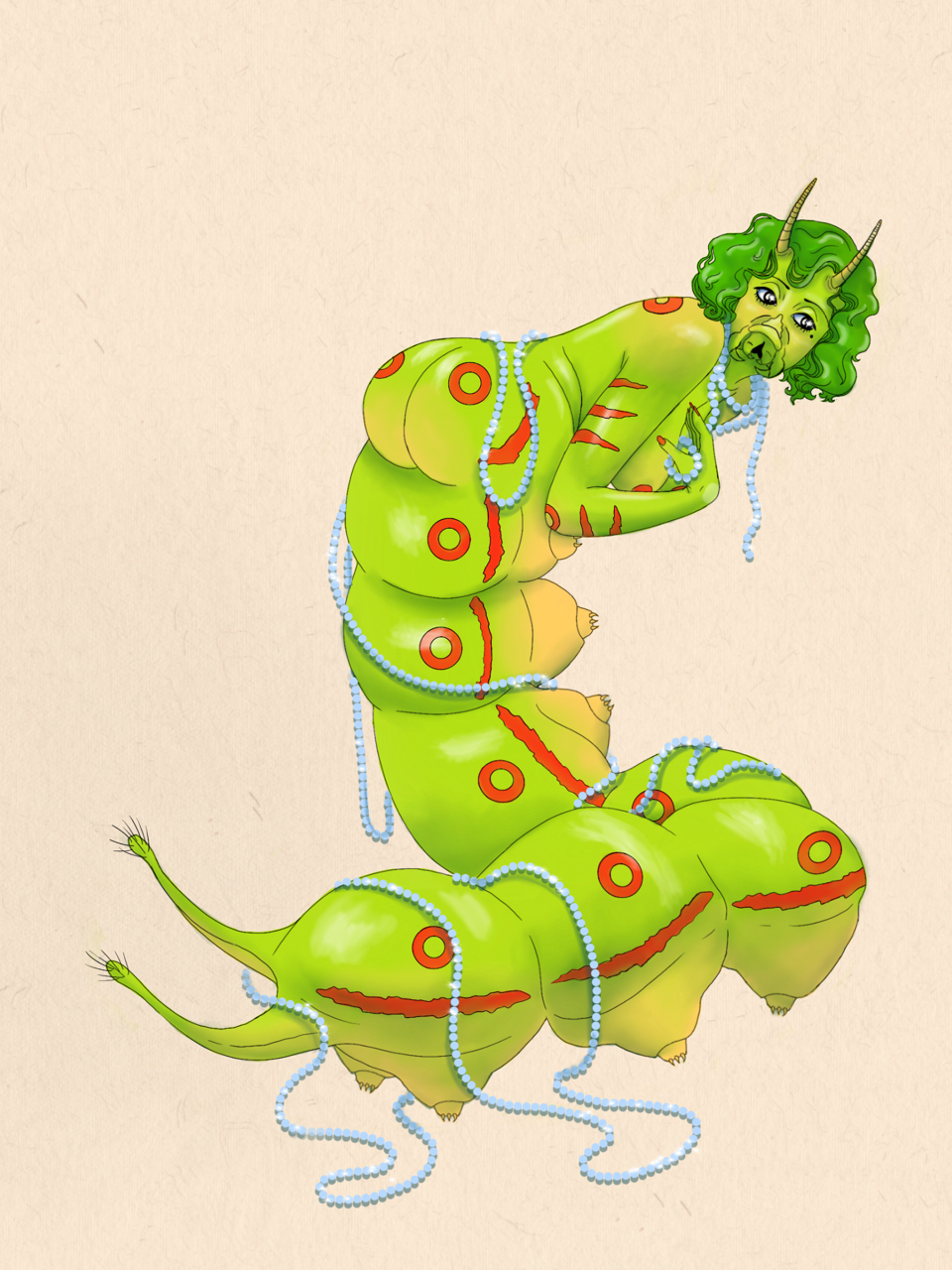 Caterpillar Pinup
