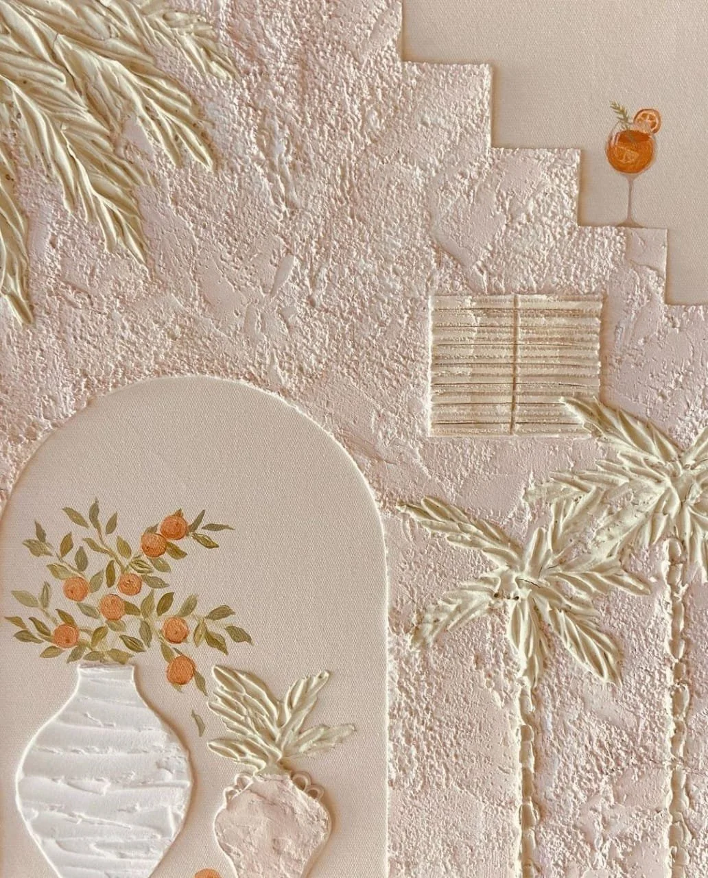 Boho Textured Art Workshop 