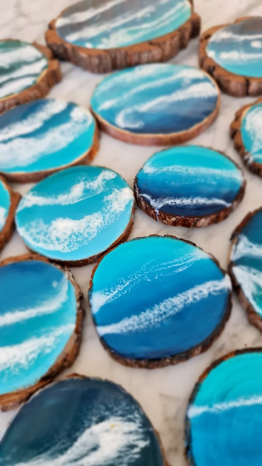 Beach Resin Coasters Workshop  