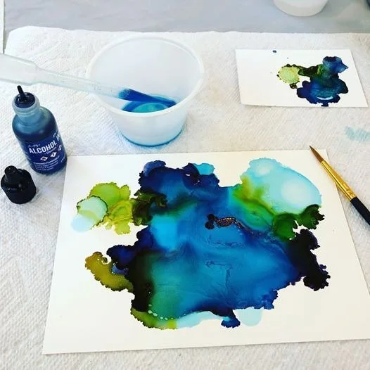 Alcohol Inks Workshop 