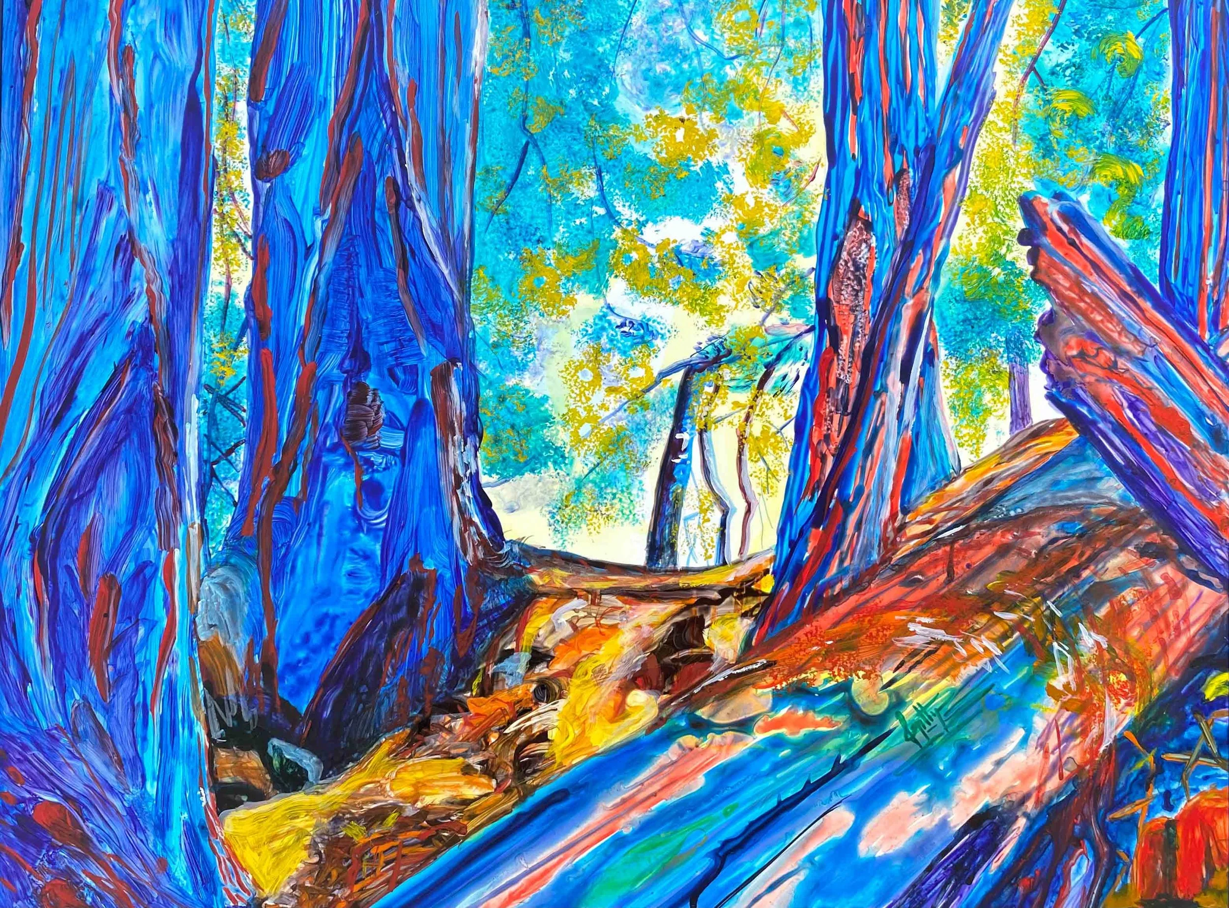 Impressions and Expressions | Acrylic art for adults