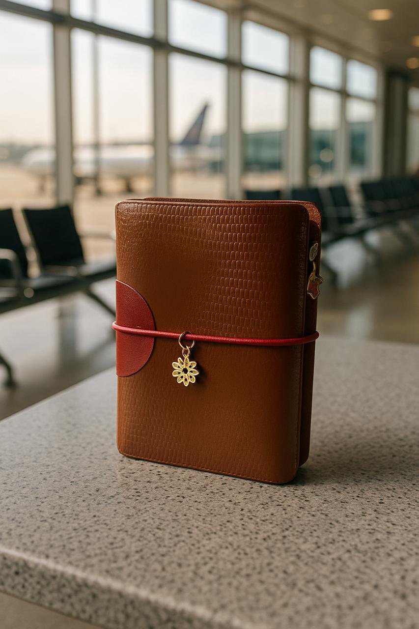 Create your own leather passport cover! ⭐