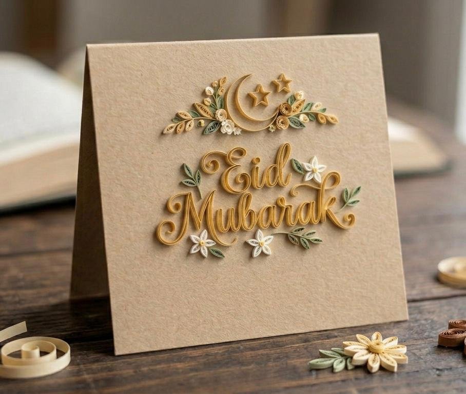 Eid Blossoms: Paper Quilled Greeting Card Workshop