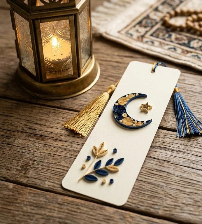  Paper Quilled Ramadan-themed Bookmark Workshop 