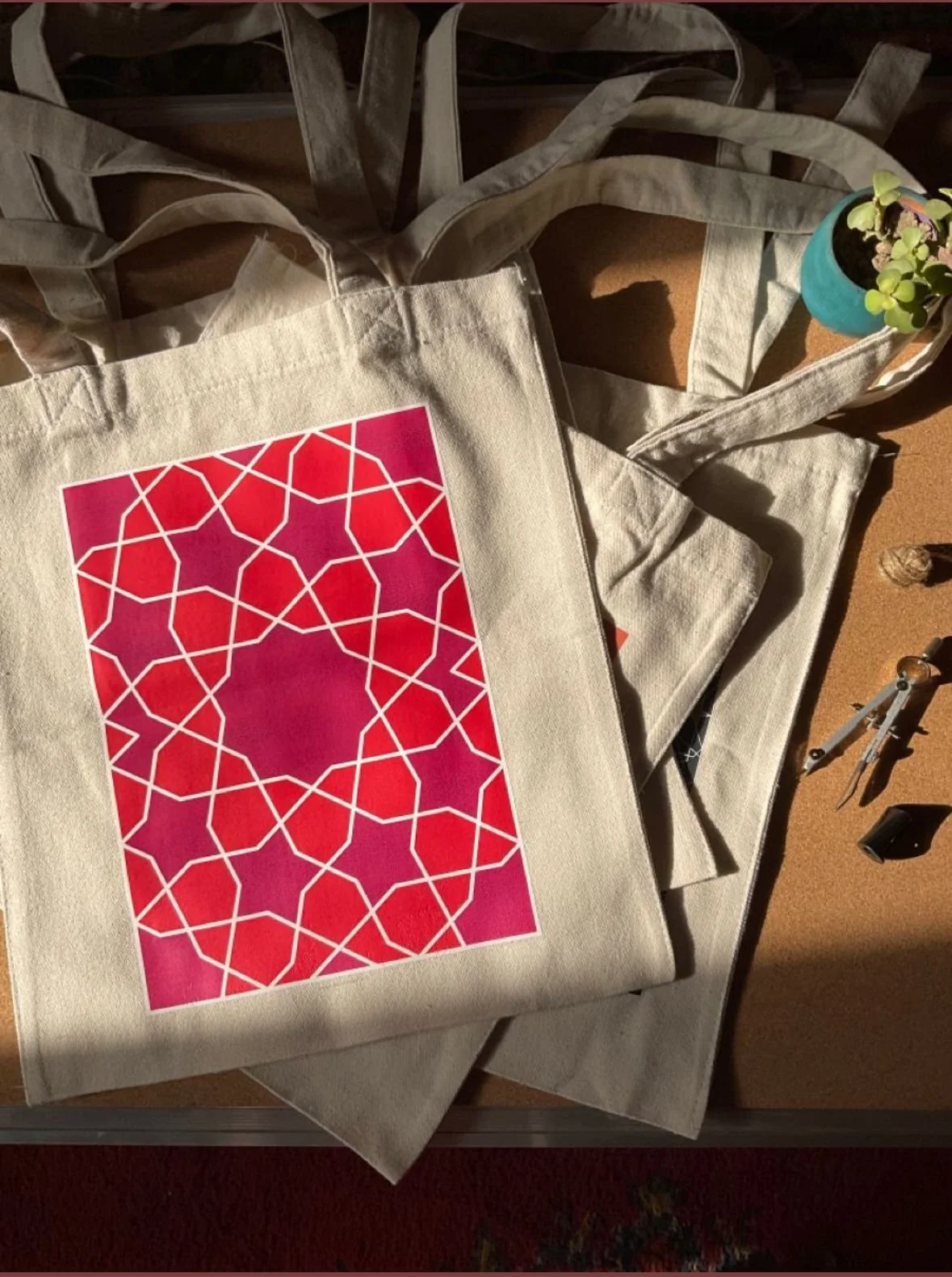 Islamic Patterns Tote bag