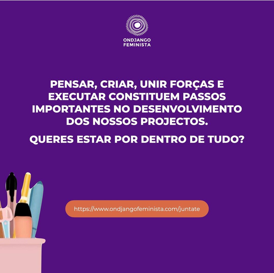 AINDA ESTAMOS A RECEBER CANDIDATURAS!!!

Para avan&ccedil;ar na nossa luta pela realiza&ccedil;&atilde;o dos direitos humanos das meninas e mulheres em Angola, precisamos sempre de congregar for&ccedil;as e fundir as nossas habilidades. Queres ser pa