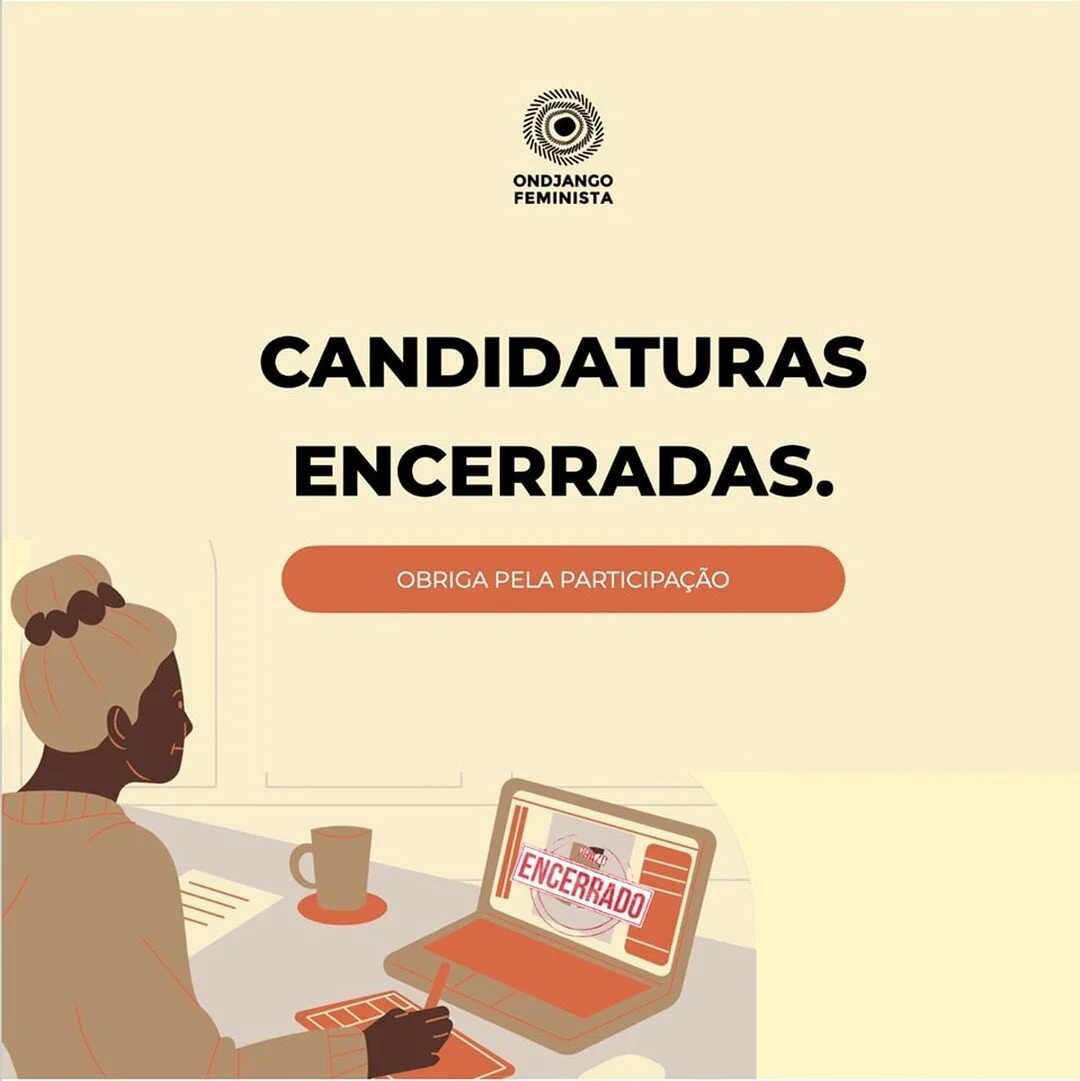 Terminou o per&iacute;odo de apresenta&ccedil;&atilde;o de candidaturas para integrar o Ondjango Feminista.
Agradecemos, desde j&aacute;, a todas as manas que se candidataram e que se engajaram para que continuemos a fazer crescer o movimento feminis