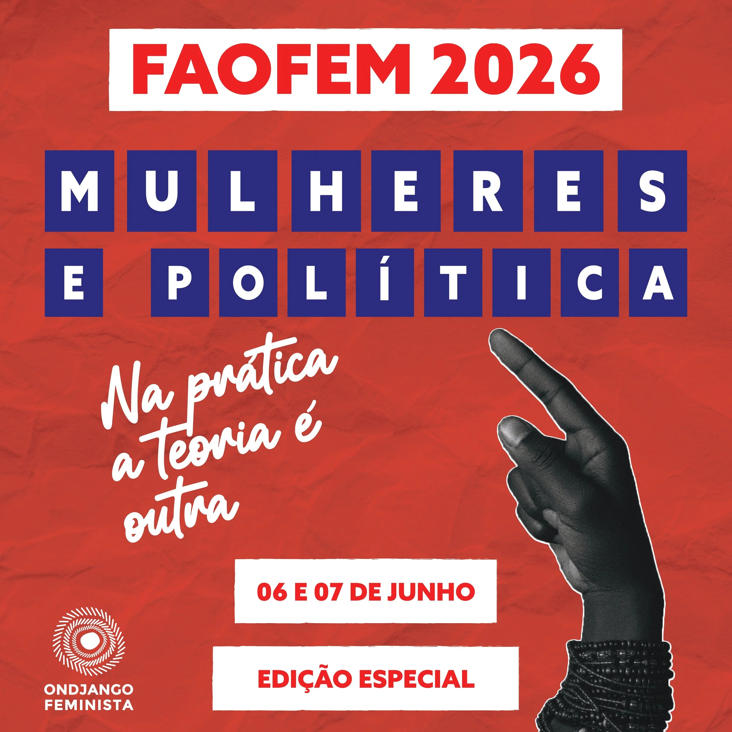 FAOFEM 2026 “Mulheres e Política: Na Prática a Teoria é Outra!”