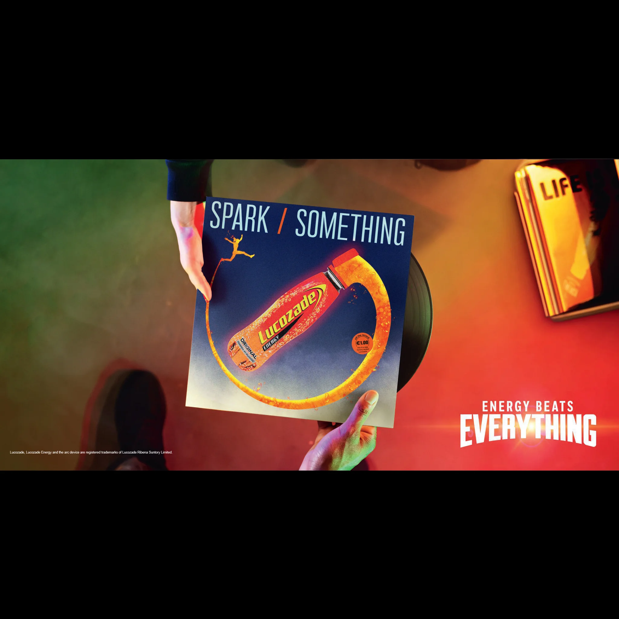 Lucozade 48 sheet poster