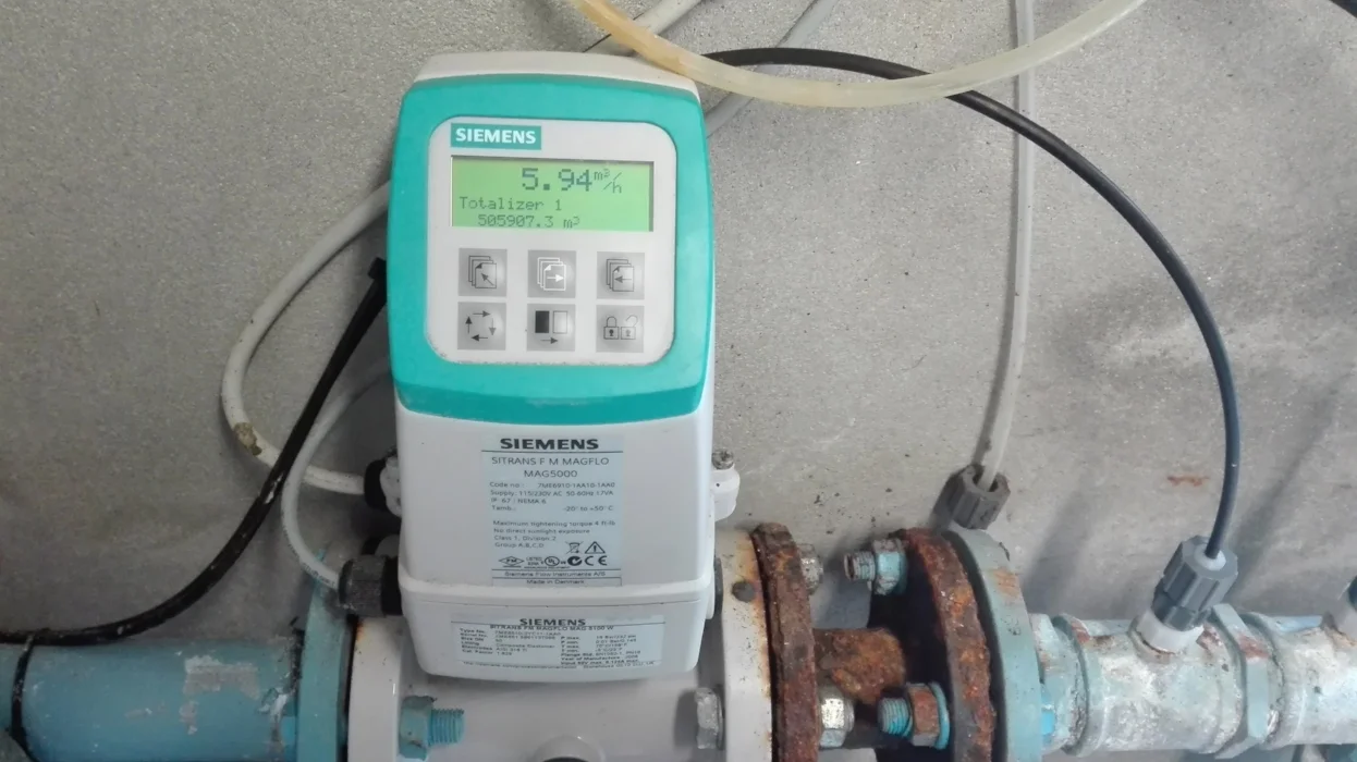 Flow meter at Patrickswell.
