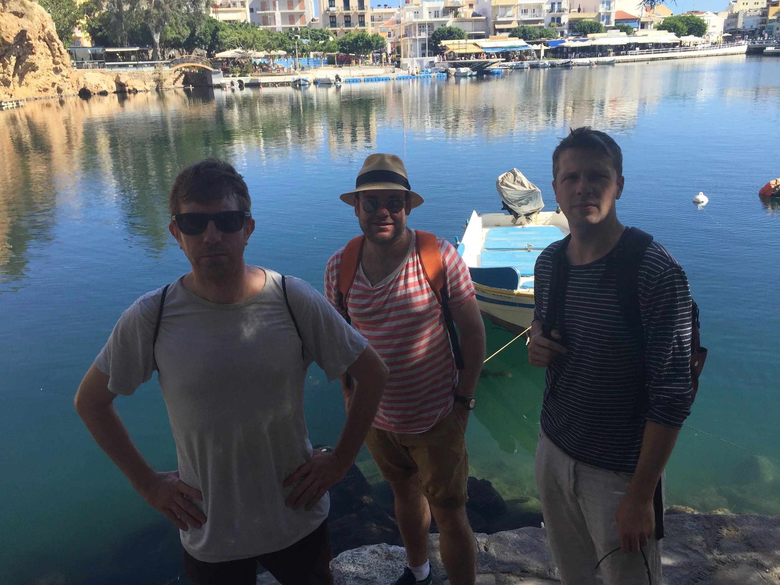 Adam, Chris and Jes have gone a little bit Ocean Colour Scene...