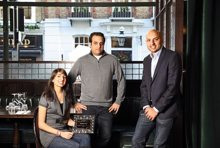 Gymkhana wins BMW Square Meal Restaurant of the Year award 2014
