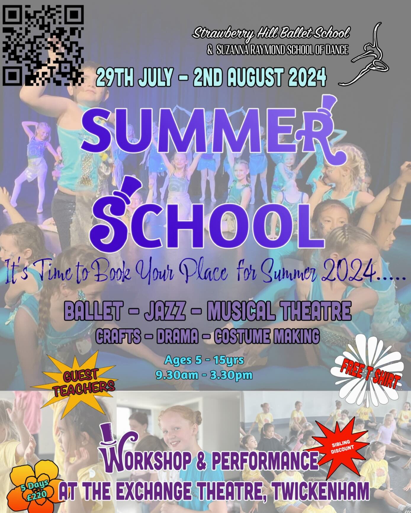 After last years great success
Strawberry Hill Ballet School
has teamed up again with Suzanna Raymond School of Dance
FOR A TRULY SCRUMPTIOUS SUMMER SCHOOL!
its going to be great fun and fabulous week for students from aged 5 to 15 years...

#summer2