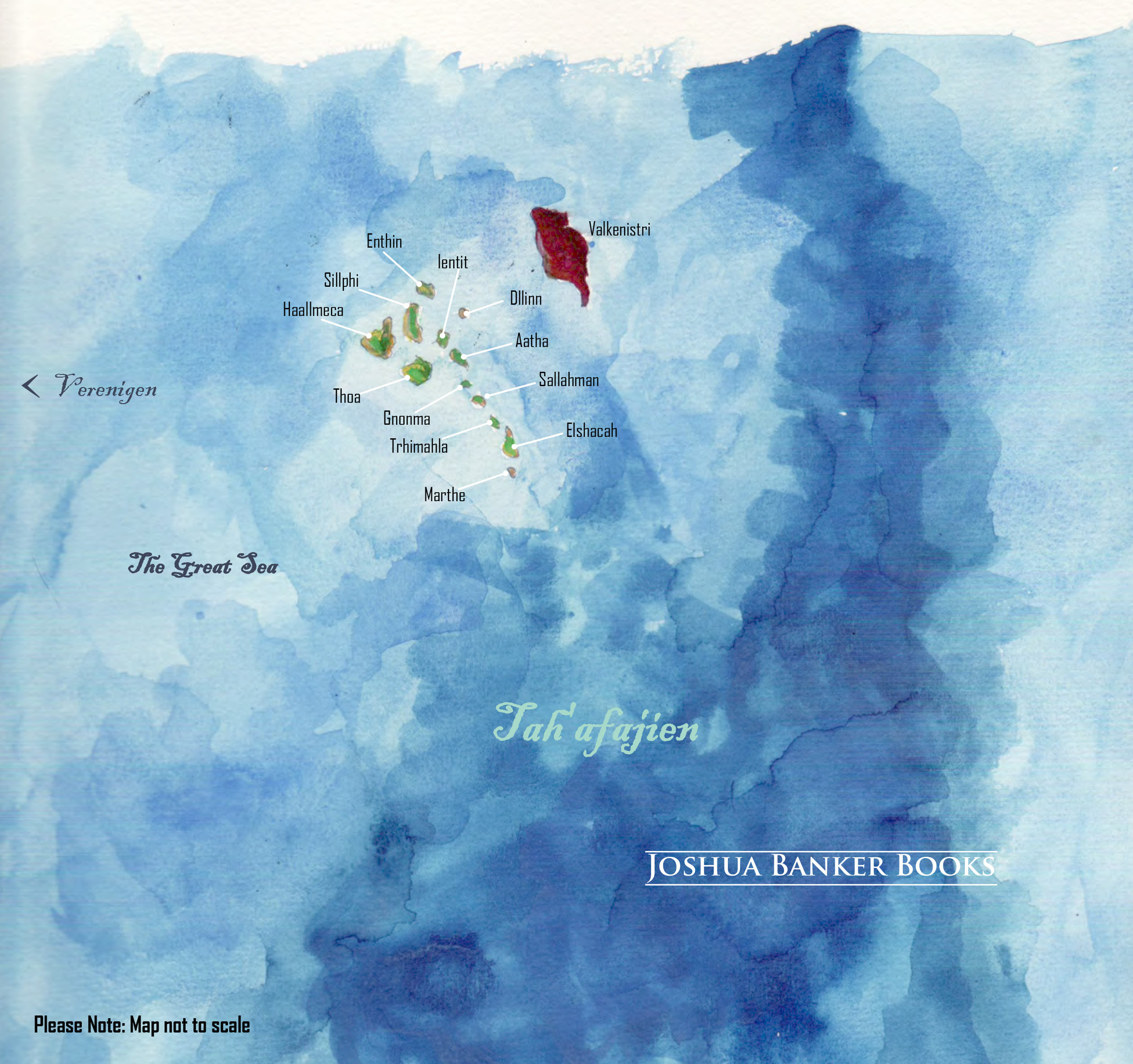Map of the Great Sea