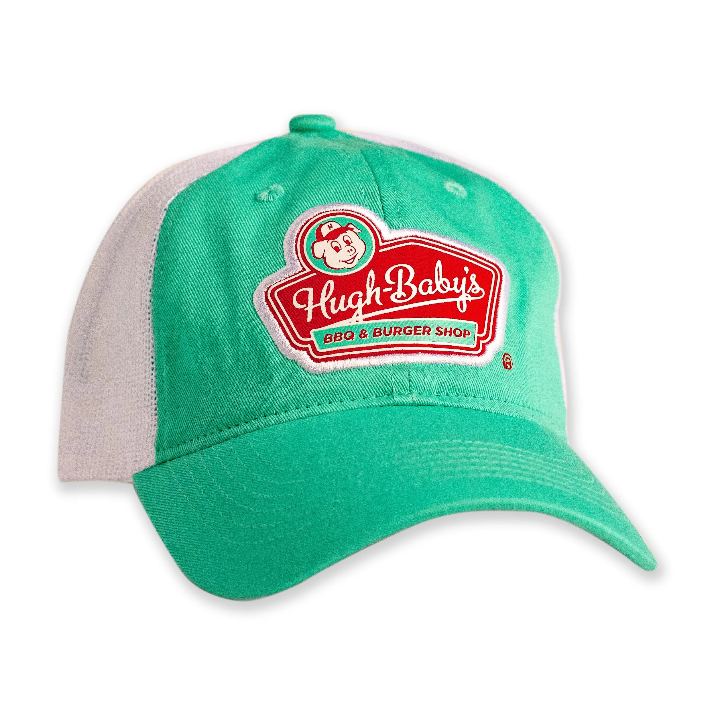 mint green cap