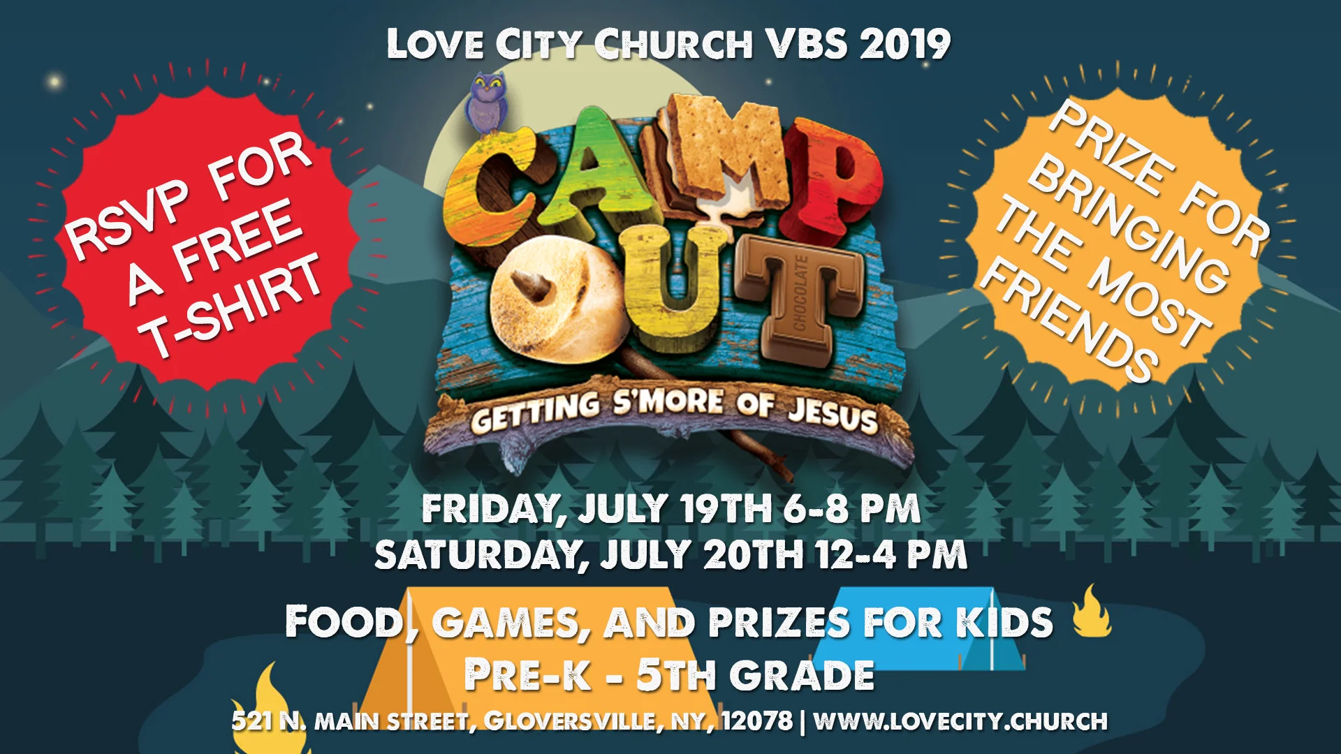 Gen Next Kids Camp Out Vbs Love City Church