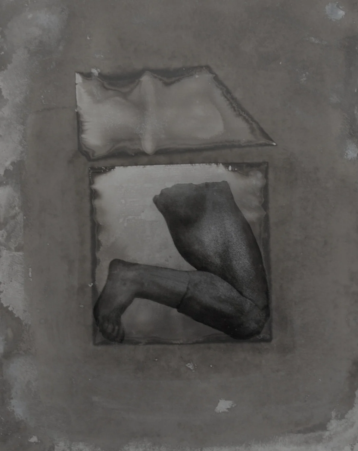 Kneeling , 2015, 10 x 8 inches