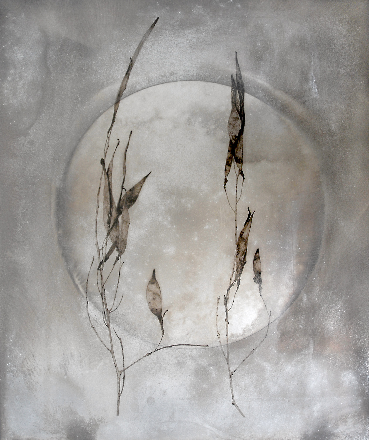 Winter Leaves 2 , 2016, 24 x 20 inches
