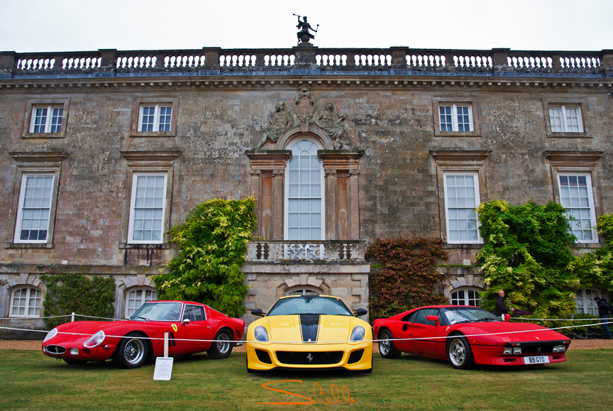 Stella Scordellis Wilton House Ferraris Classic and super cars