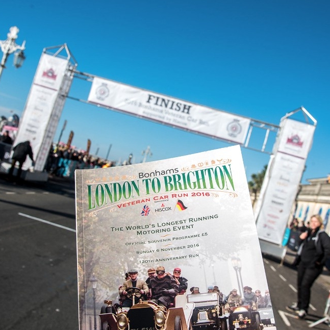 Bonhams London to Brighton Veteran Car Run 2016