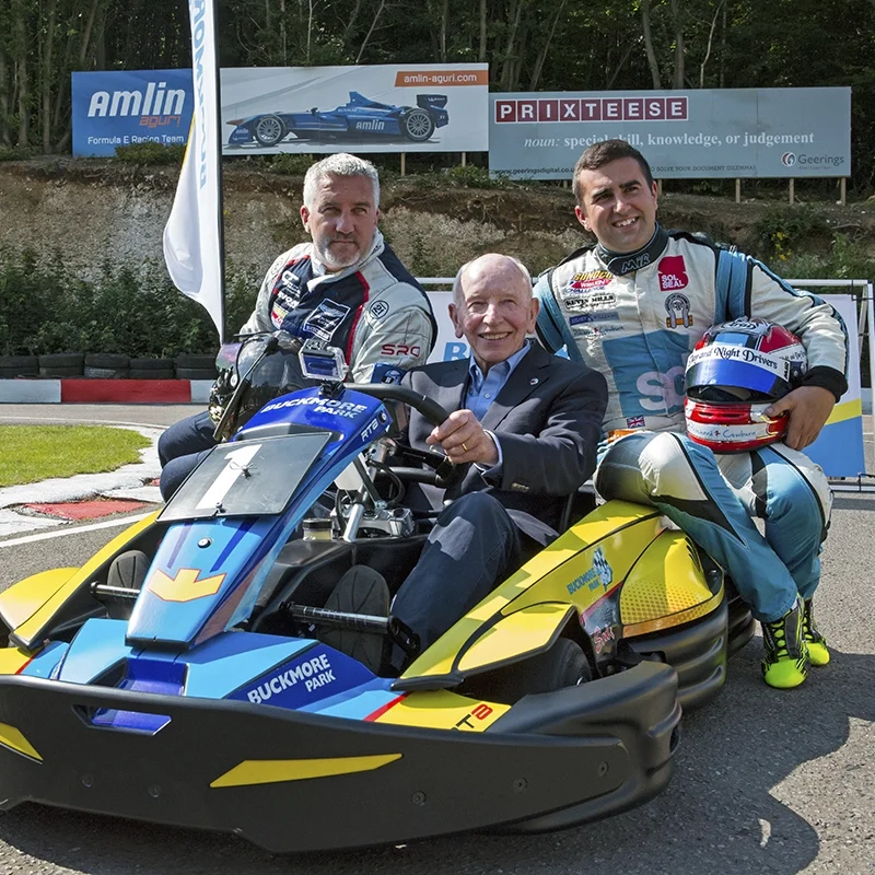 Buckmore Park Launch with John Surtees OBE and Paul Hollywood