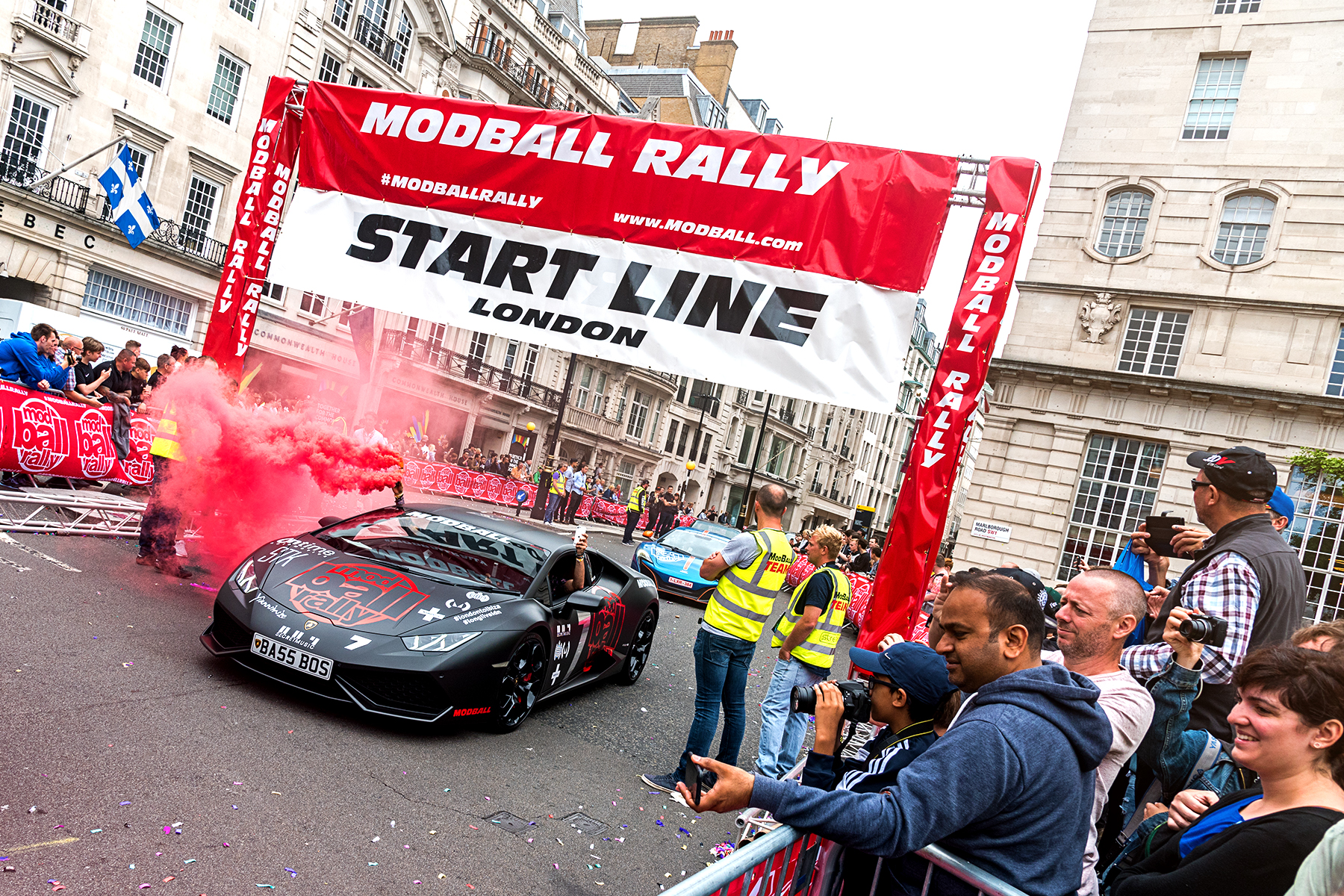 Modball Rally 2017 Start Line