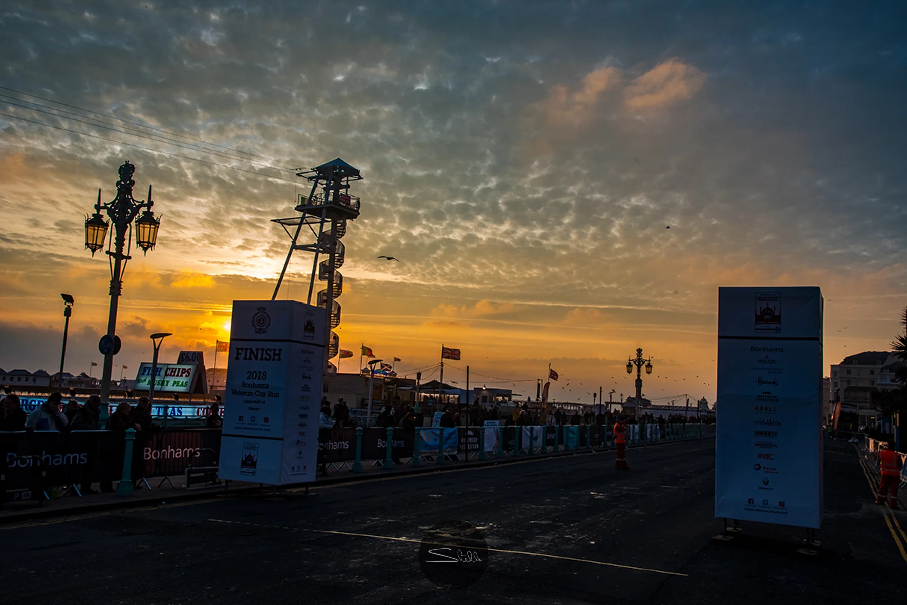 The sunsets on a successful Car Run, here’s to next year!
