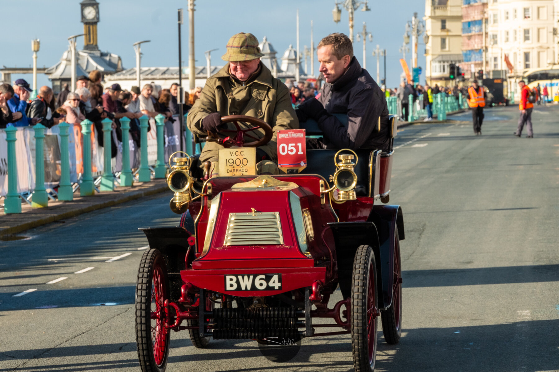  Car 051 a 1900 Darracq, driven by Tim Summers. 