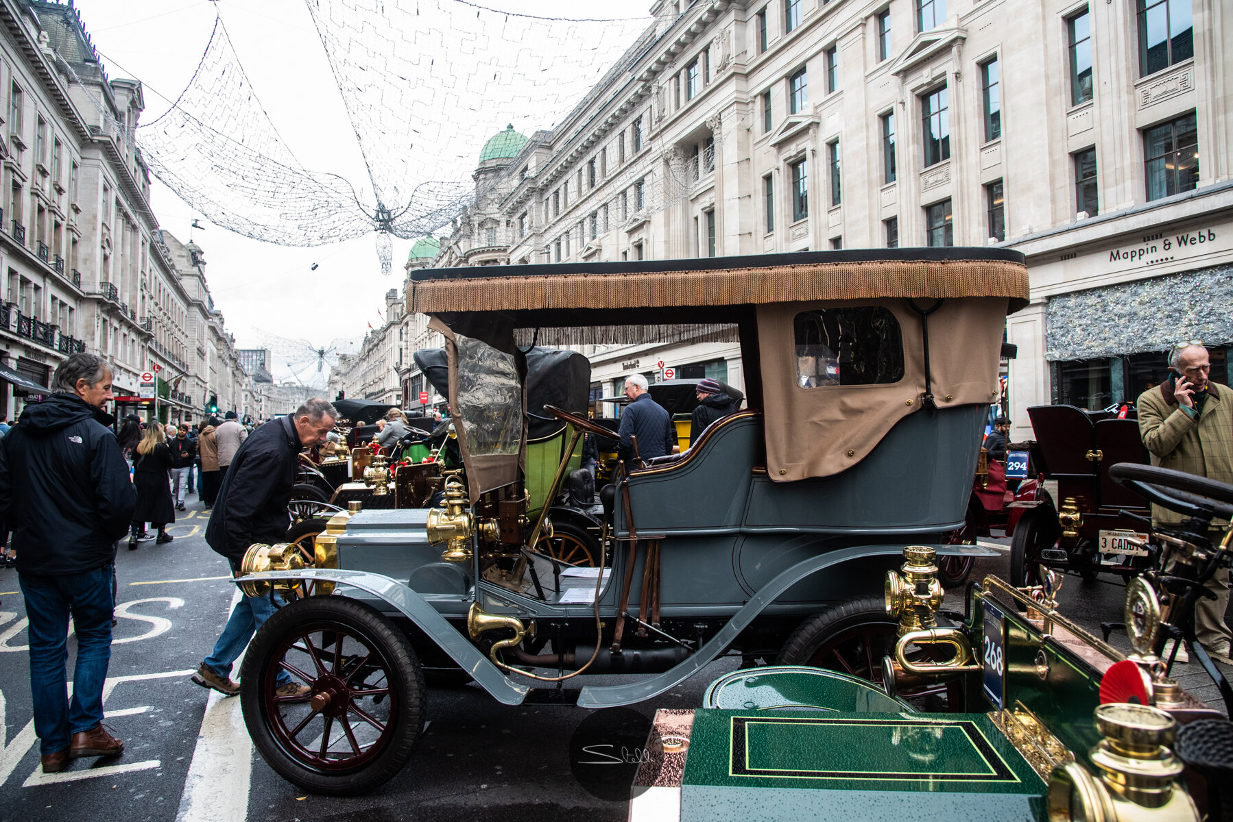  All the veteran cars were built before 1905. 