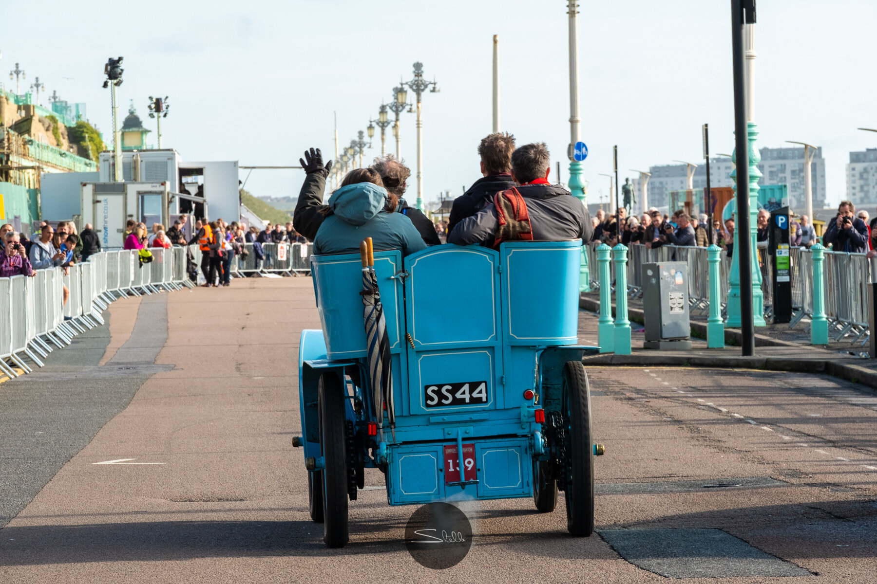  Car 139 a 1902 Panhard et Levassor driven by Thomas Hill. 