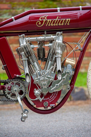 1914 Indian Board Racer Engine