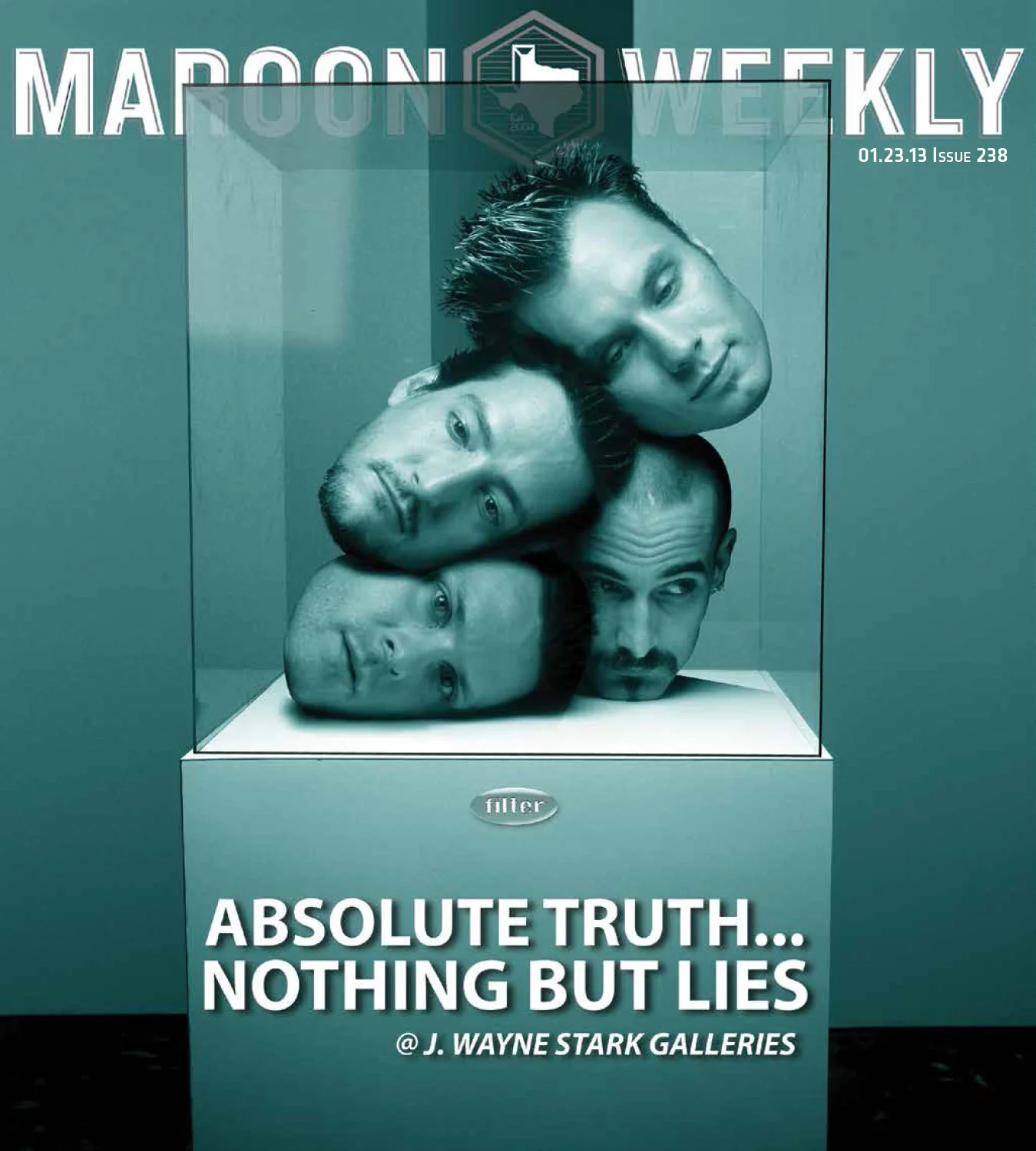 Click above image to read the interview we did for the Maroon Weekly.