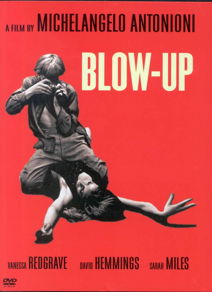 Original poster for Blow-Up photographed by David Bailey in London