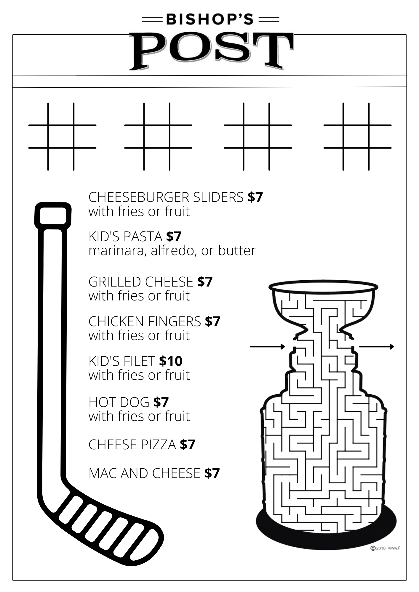 Menu Post American Style Restaurant Chesterfield, MO