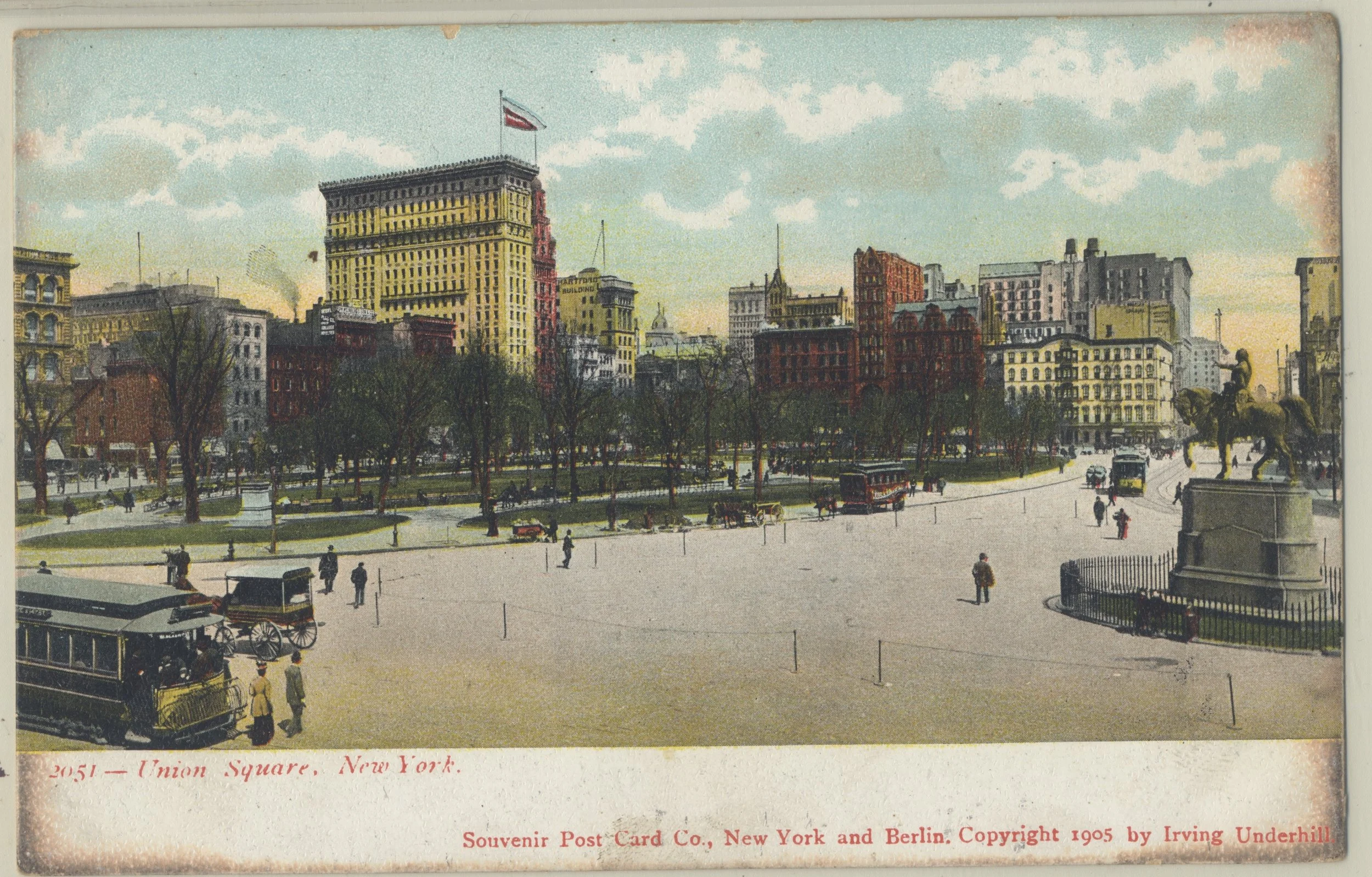 Union Square Postcard Print
