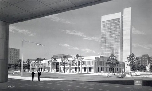 White Plains Library architectural rendering. Credit: Damiano Barile Engineers, P.C..